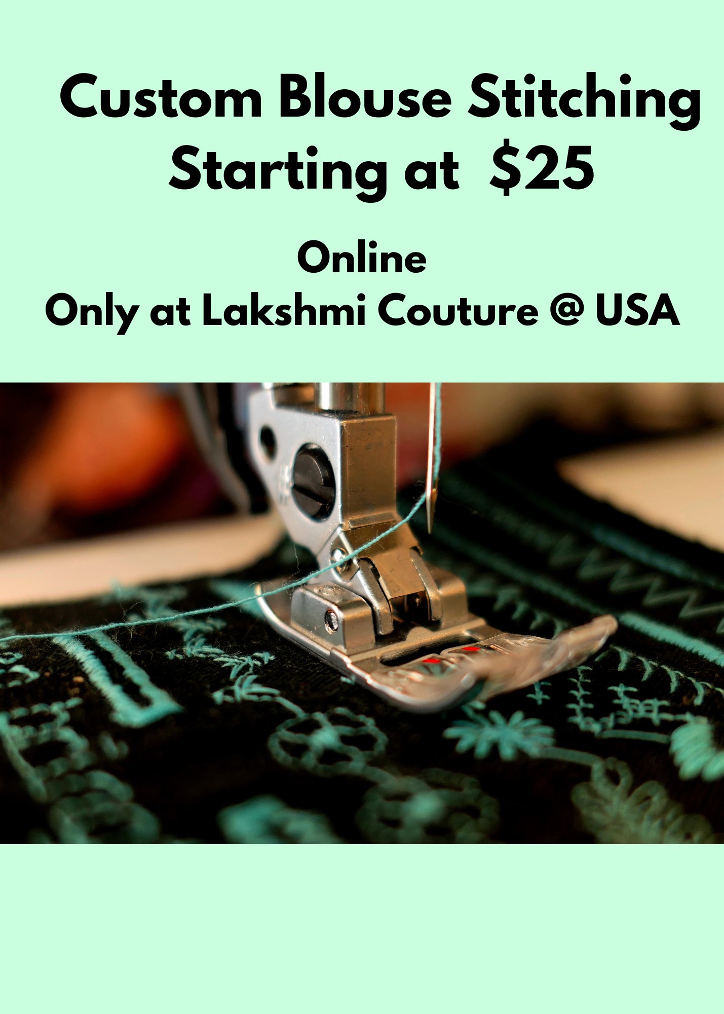 Custom Blouse Stitching Work Blouse Online USA