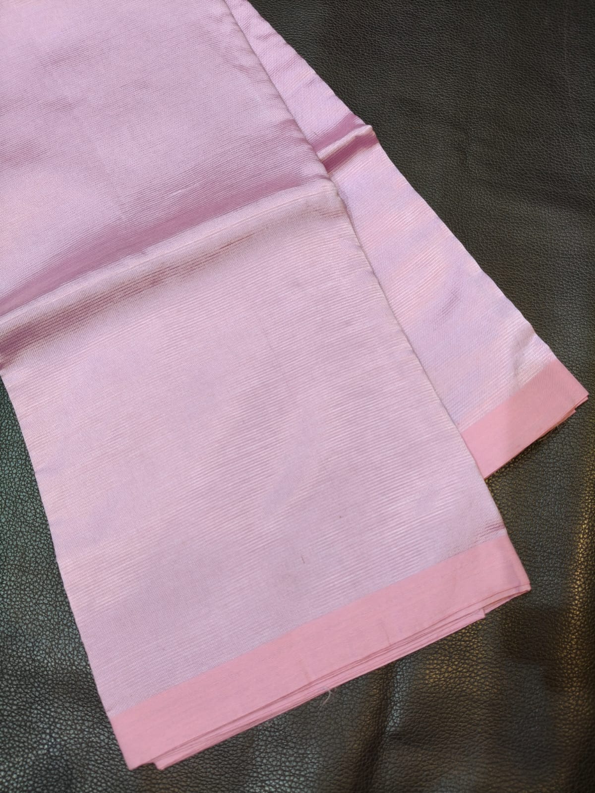 Pale Pink With Silver Banana Silk USA