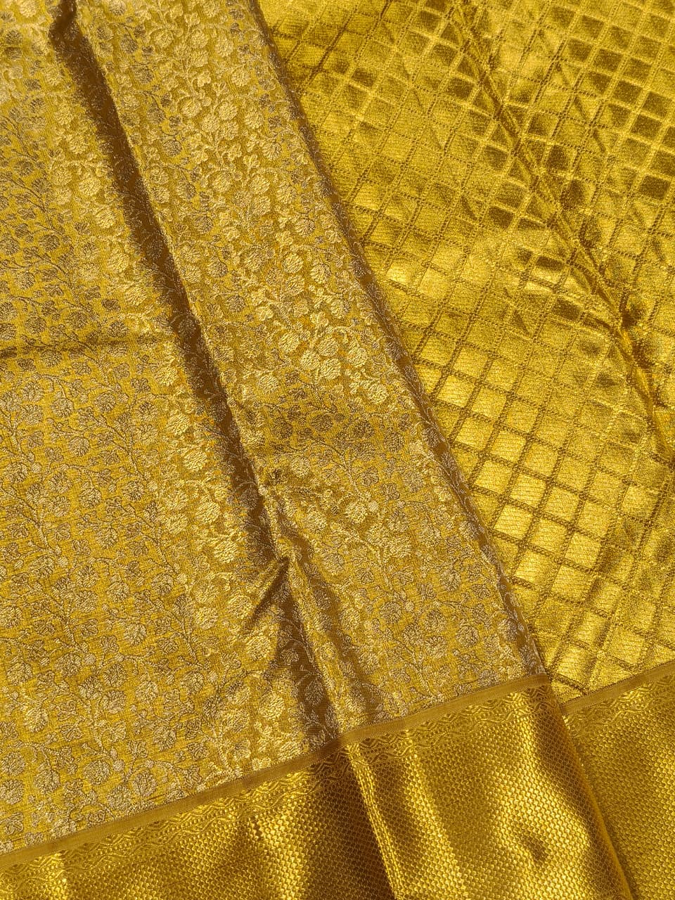 Golden Wedding Saree in USA