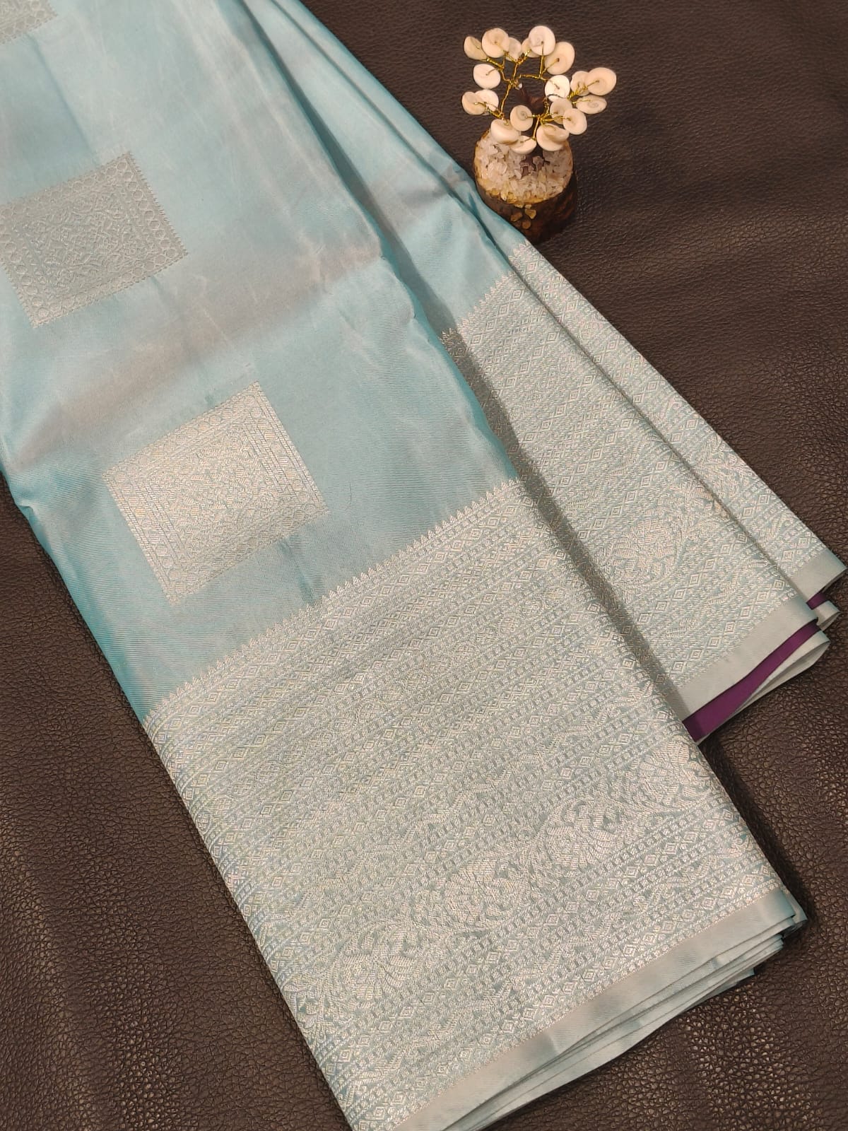 Half Mix Kanchipuram Saree