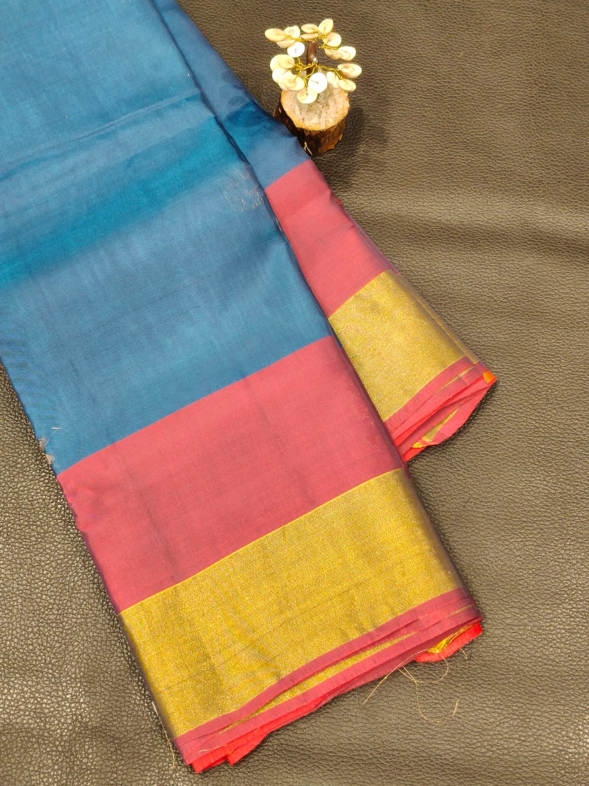 Half Mix Kanchipuram Saree