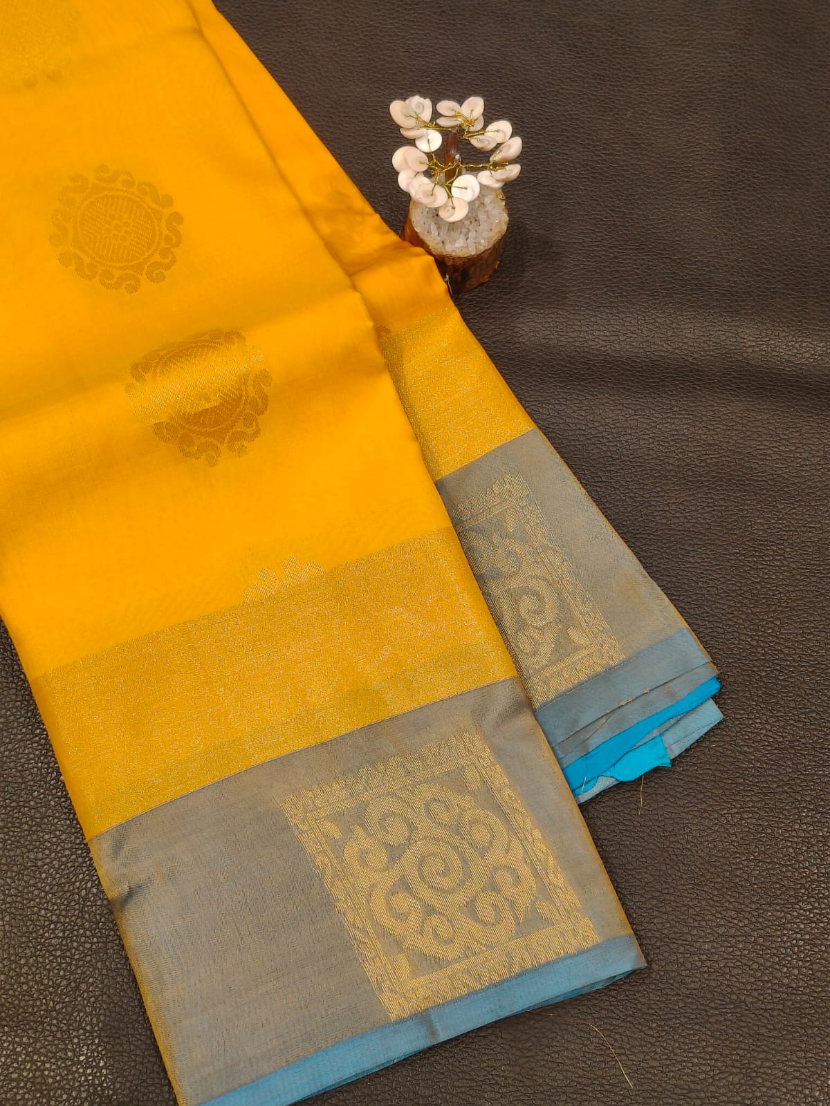Half Mix Kanchipuram Saree