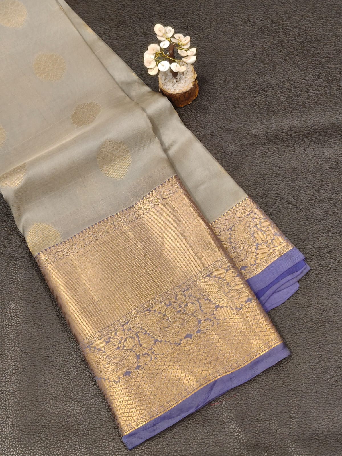 Half Mix Kanchipuram Saree