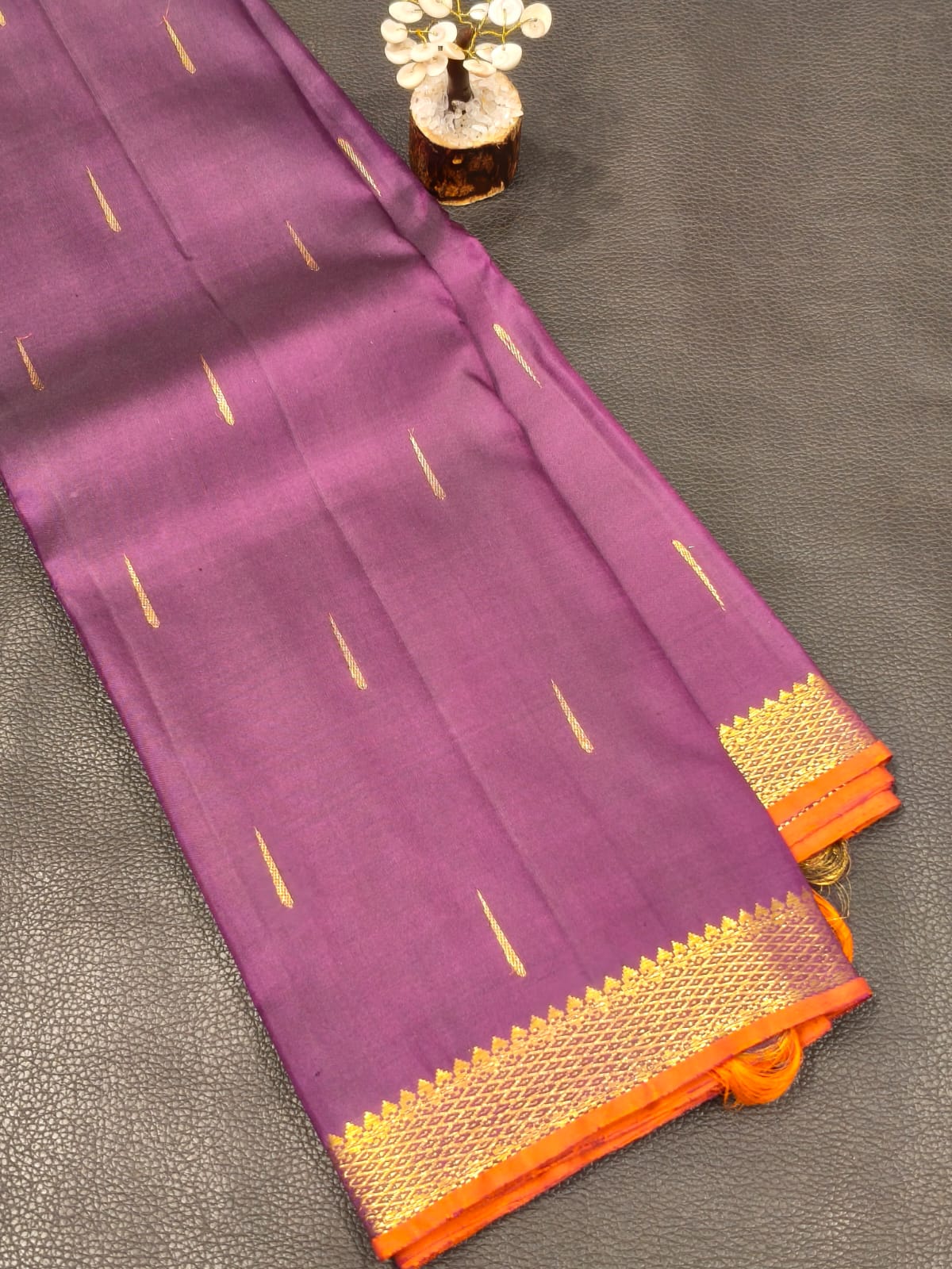 Kanchipuram Pure Handloom Silk Saree USA