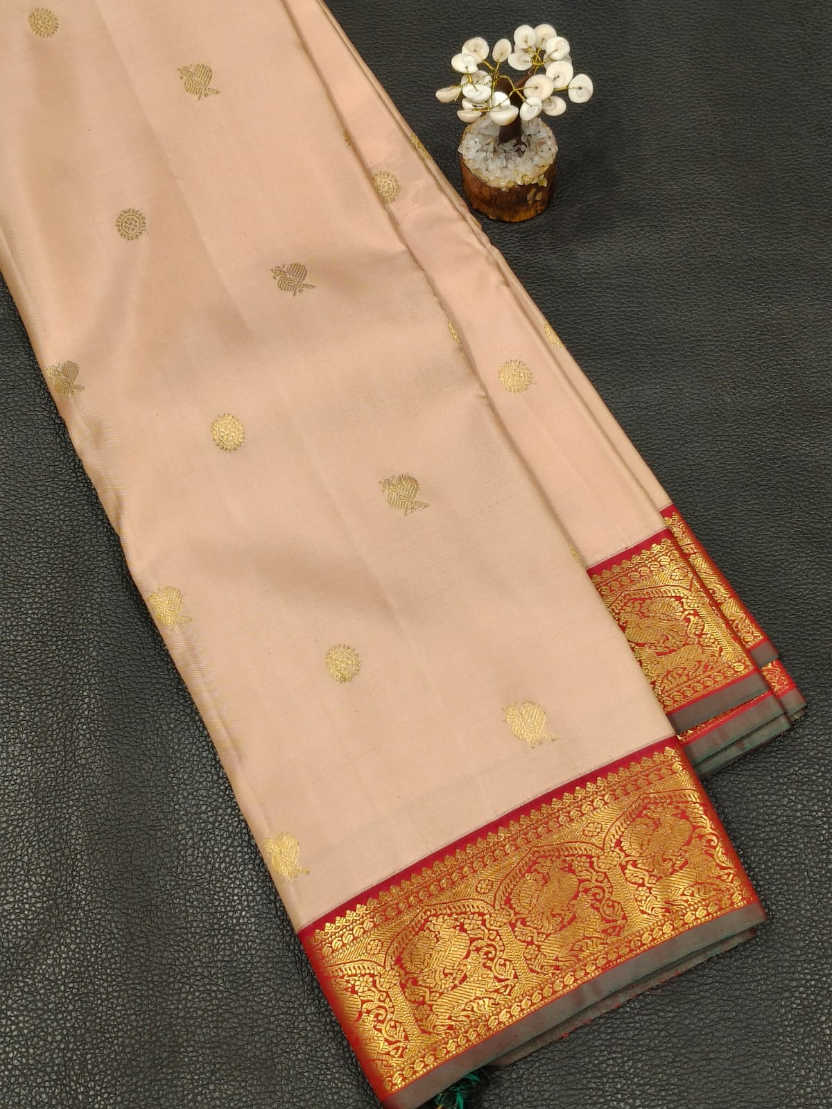 Kanchipuram Pure Handloom Silk Saree USA