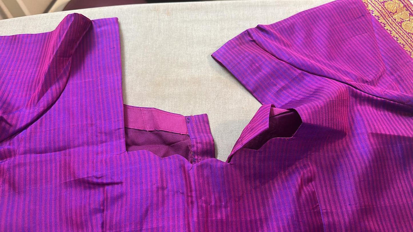 Purple Color Blouse