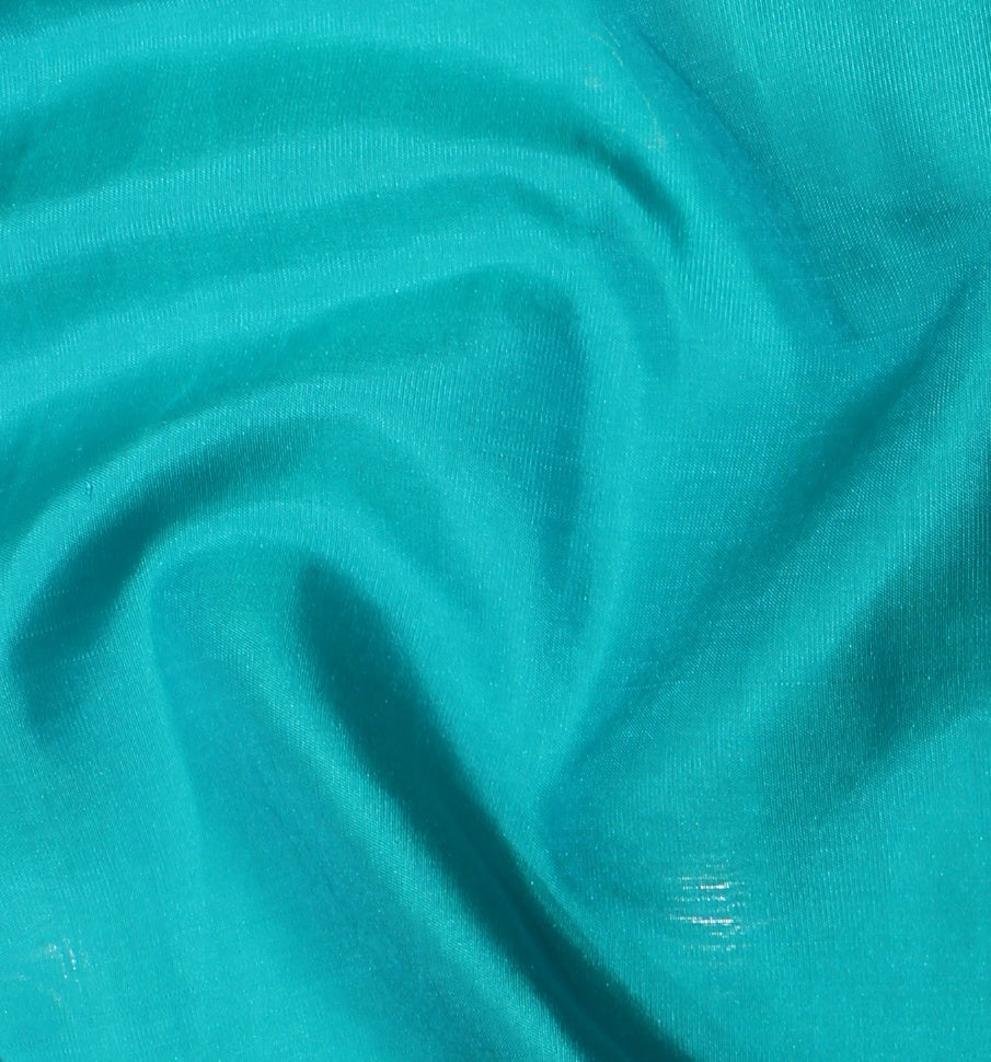 Blue with Gold Pure Soft Silk Saree Online USA