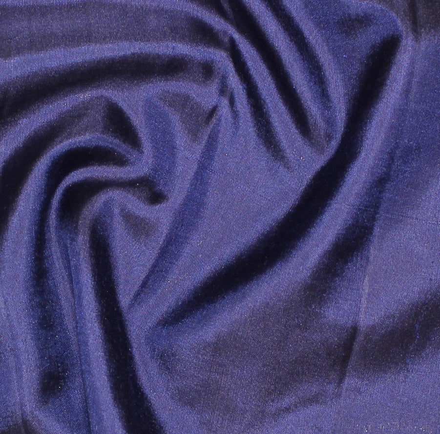Black with blue Pure Soft Silk Saree Online USA