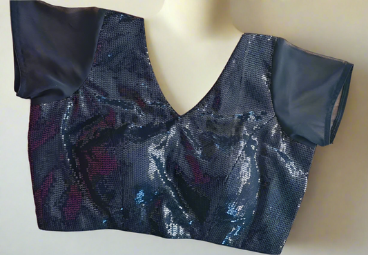 V-Neck Model Blouse