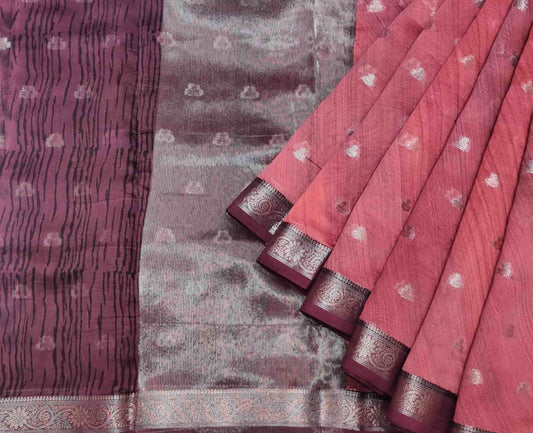 Pure Chanderi Cotton Cotton Saree