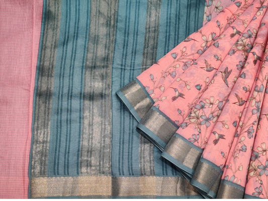 Pure Chanderi Cotton Cotton Saree