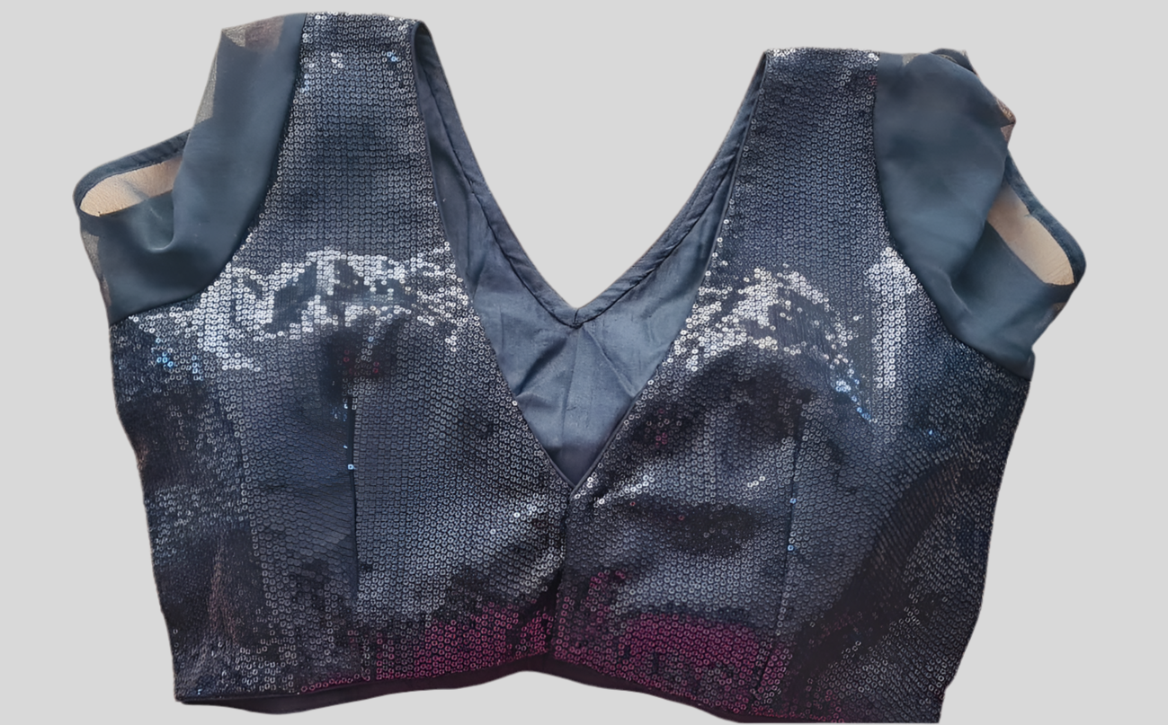 V-Neck Model Blouse