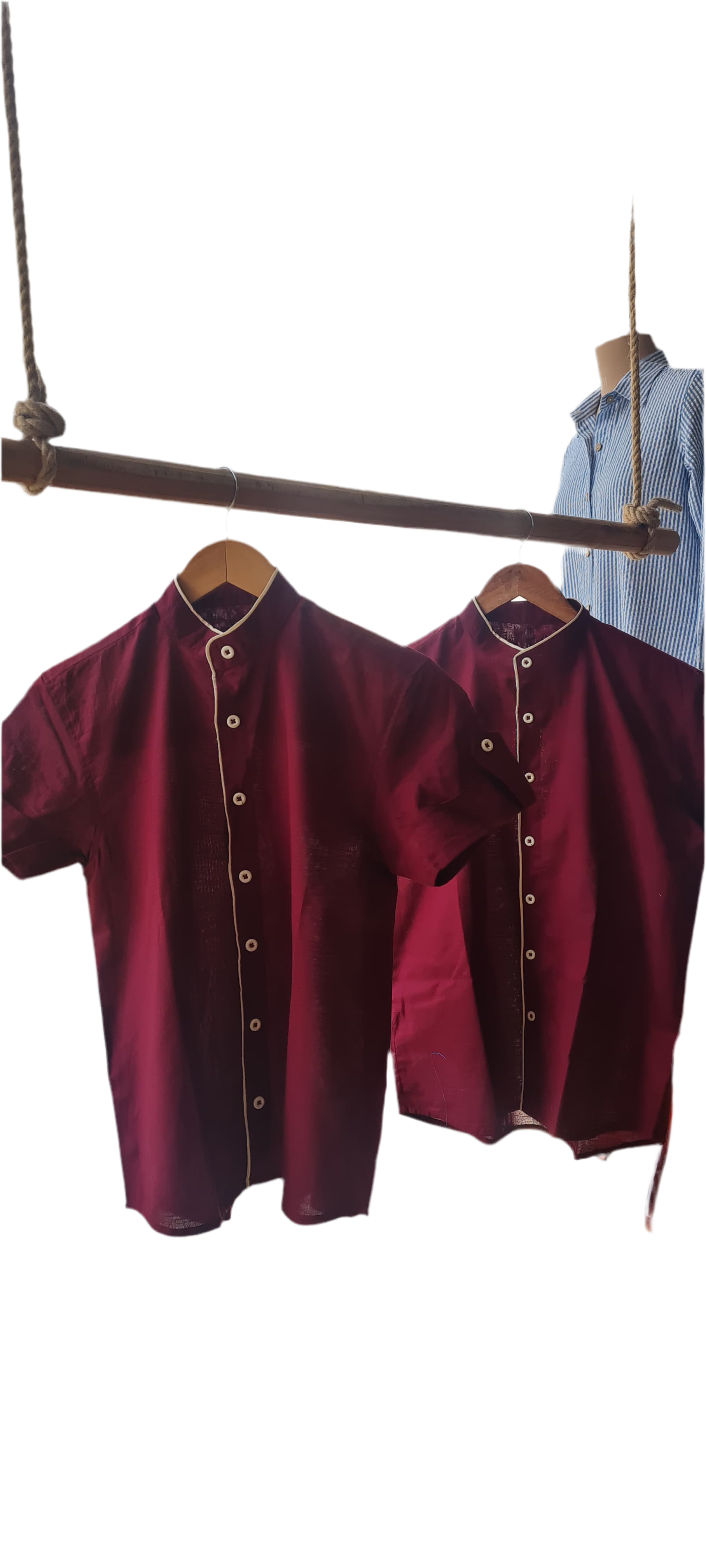 Lakshmi Couture | Custom made shirt dad and son matching outfit