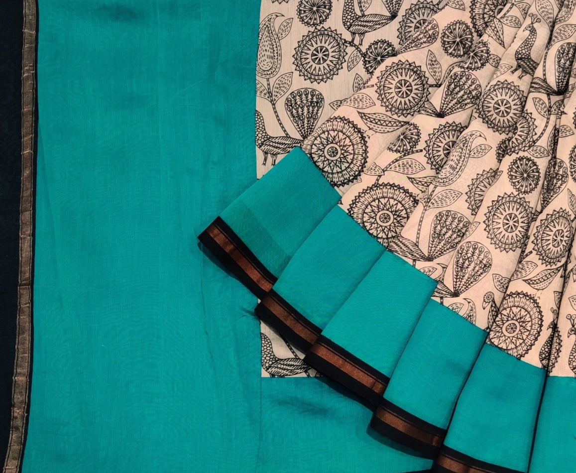 Pure Chanderi Cotton Cotton Saree