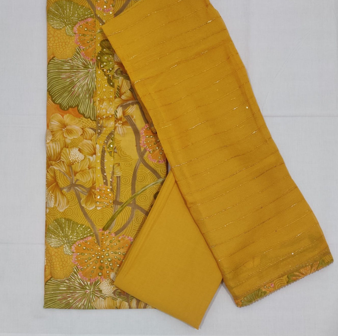 Dark Yellow salwar Set