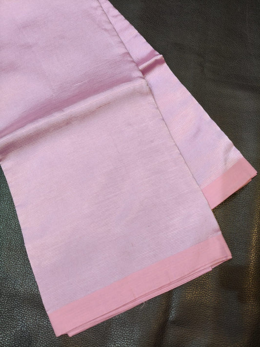 Pale Pink With Silver Banana Silk USA