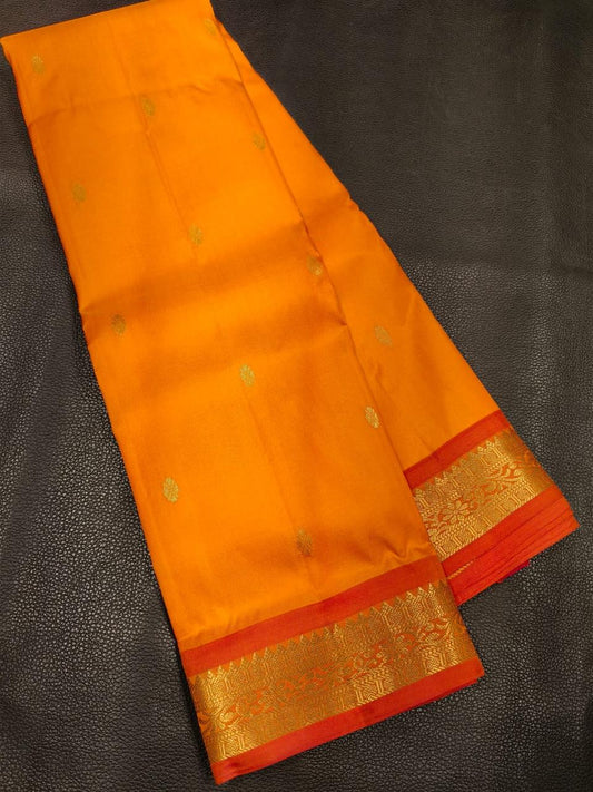 Yellow And Gold Blue Gift Saree USA