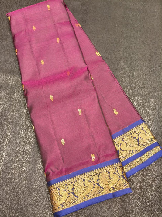 Purple With Gold Gift Saree USA