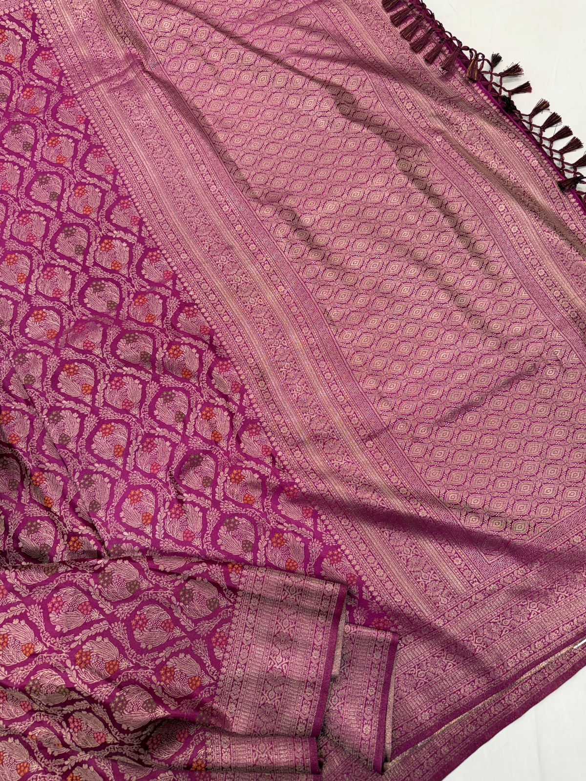 Pink Soft Silk  Tissue