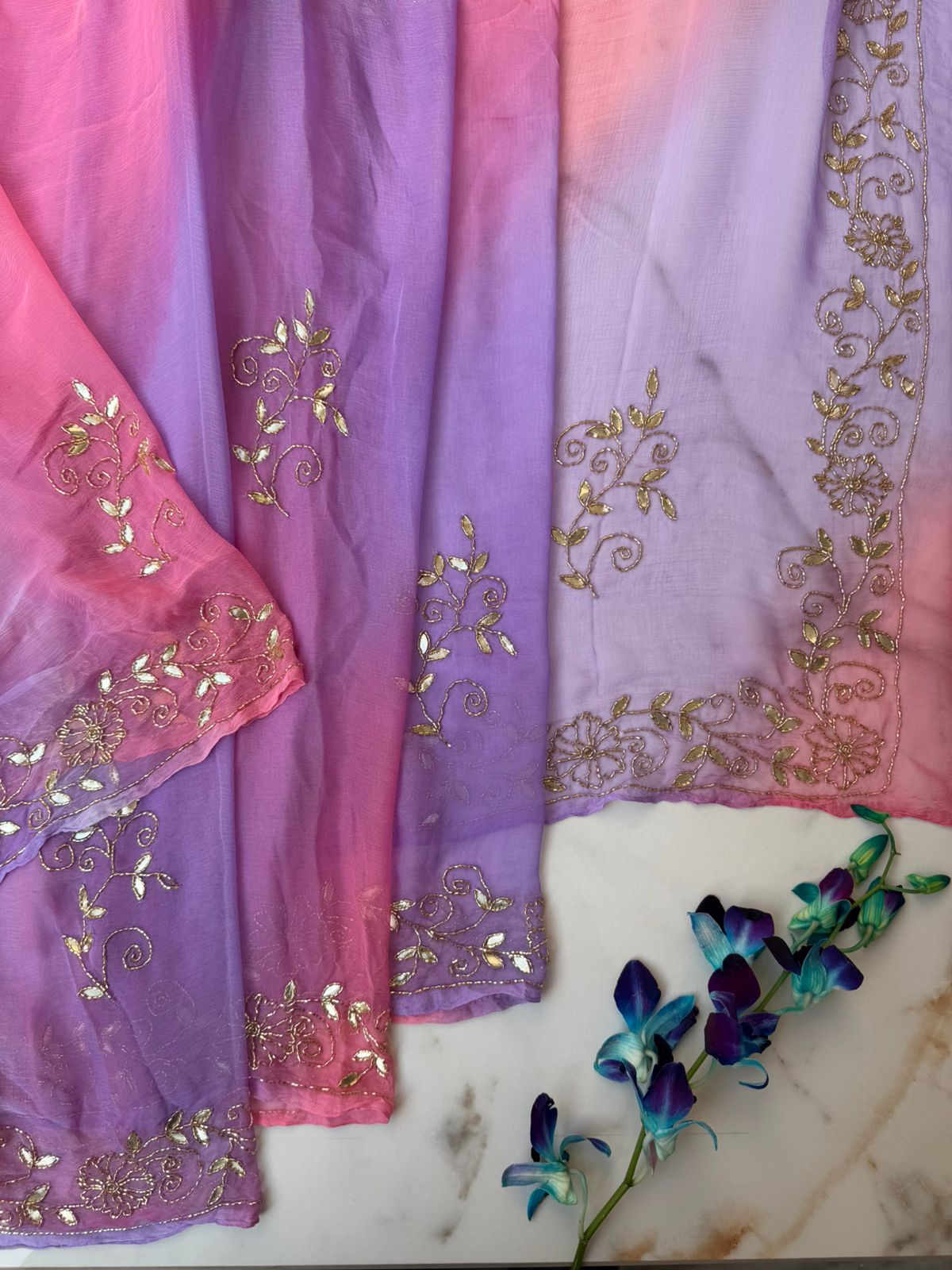 Pink Color Saree USA
