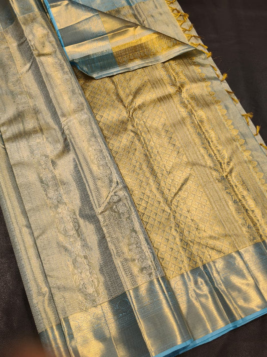 Golden Wedding Saree in USA 