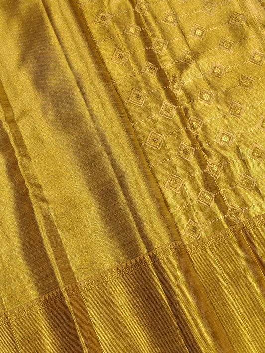 Golden Wedding Saree in USA 