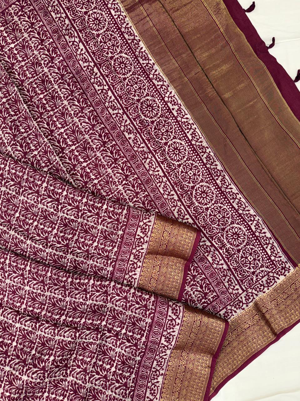 Crepe Soft Silk Saree Online USA