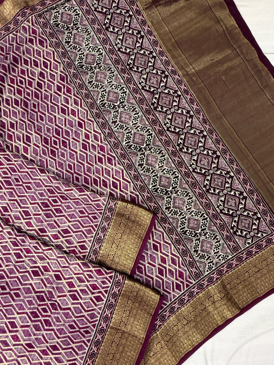 Crepe Soft Silk Saree Online USA