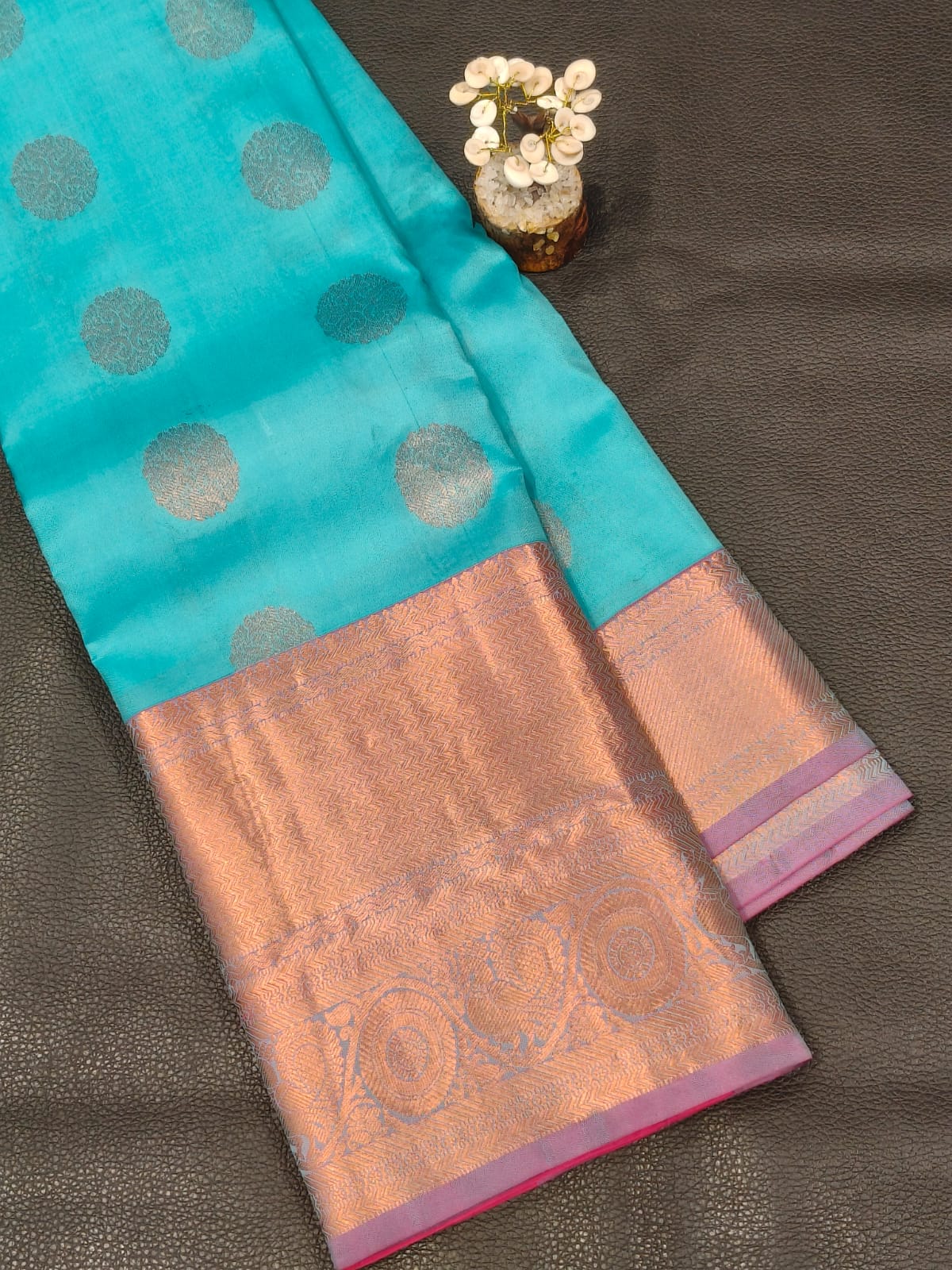 Half Mix Kanchipuram Saree