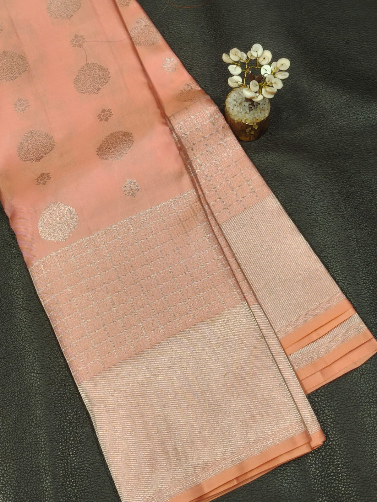 Half Mix Kanchipuram Saree