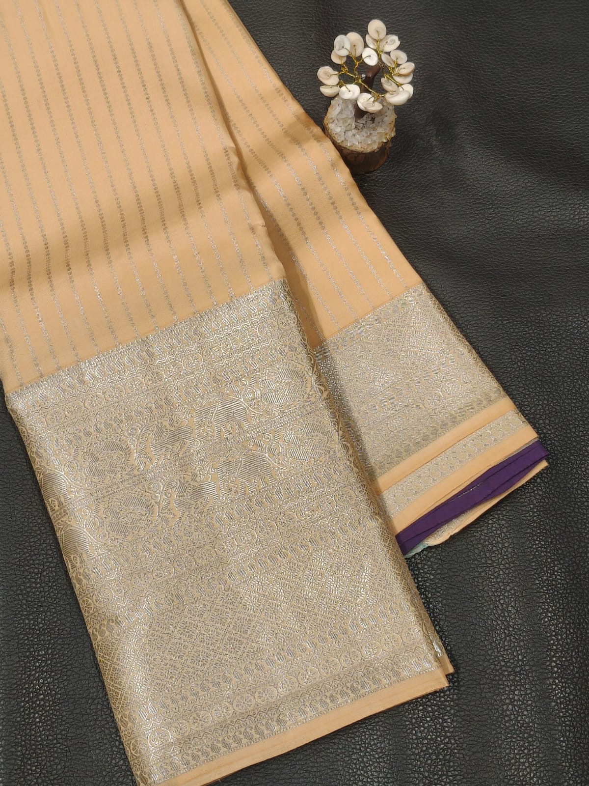 Half Mix Kanchipuram Saree