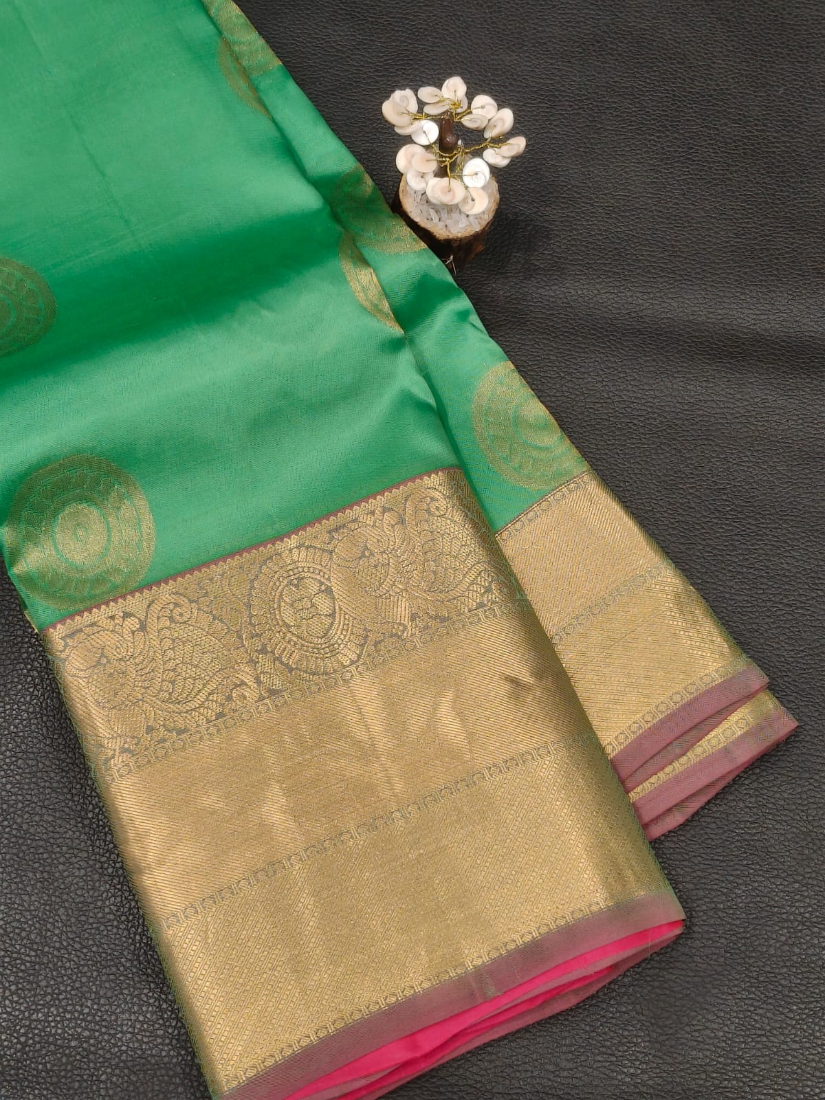 Half Mix Kanchipuram Saree
