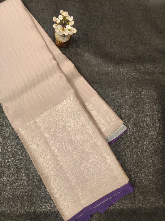 Half Mix Kanchipuram Saree