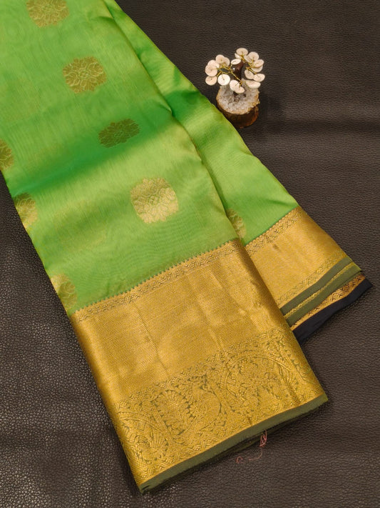 Half Mix Kanchipuram Saree