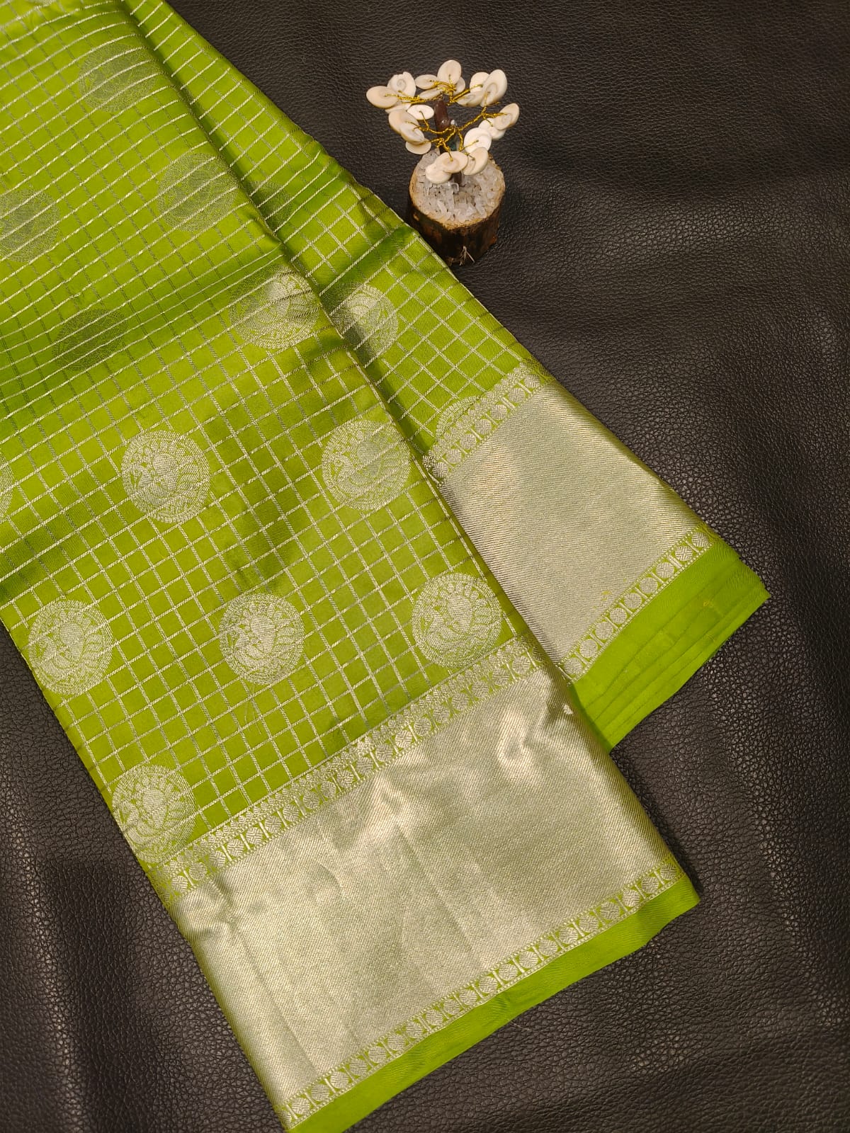 Half Mix Kanchipuram Saree