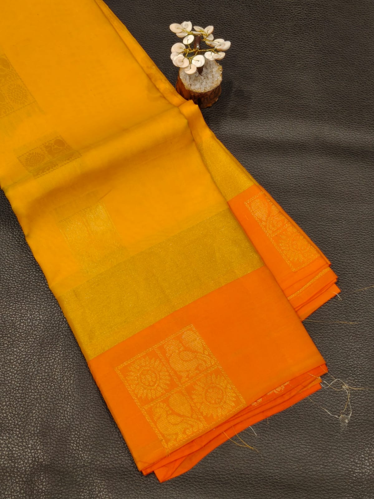 Half Mix Kanchipuram Saree