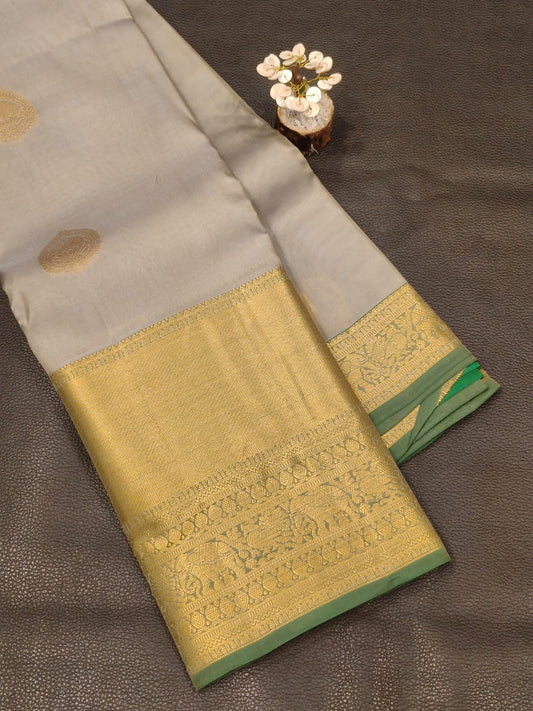 Half Mix Kanchipuram Saree