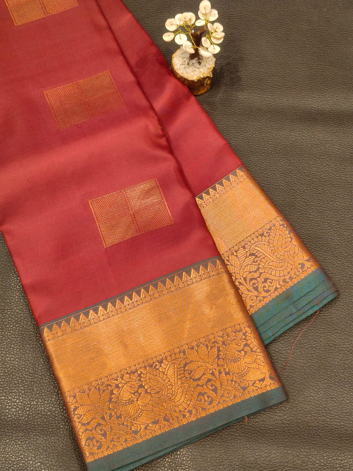 Half Mix Kanchipuram Saree
