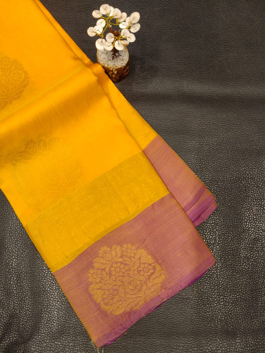 Half Mix Kanchipuram Saree