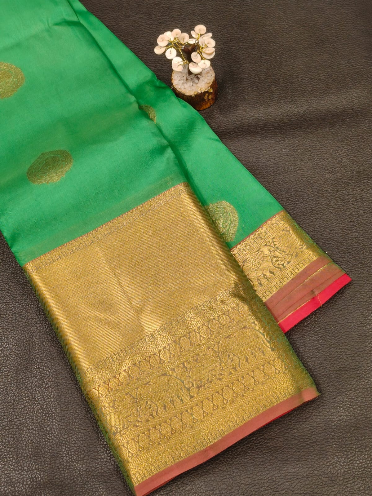 Half Mix Kanchipuram Saree