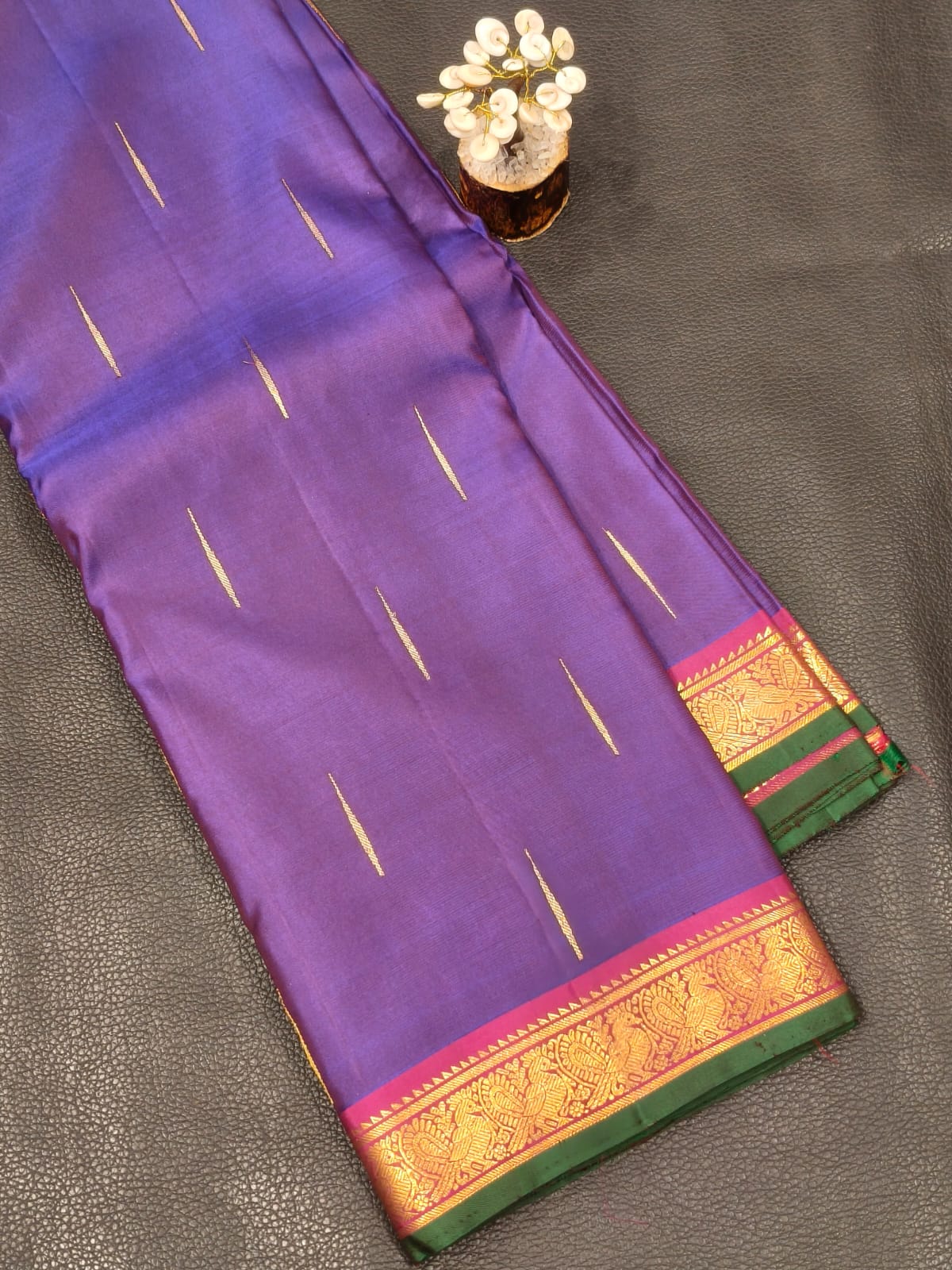 Kanchipuram Pure Handloom Silk Saree USA