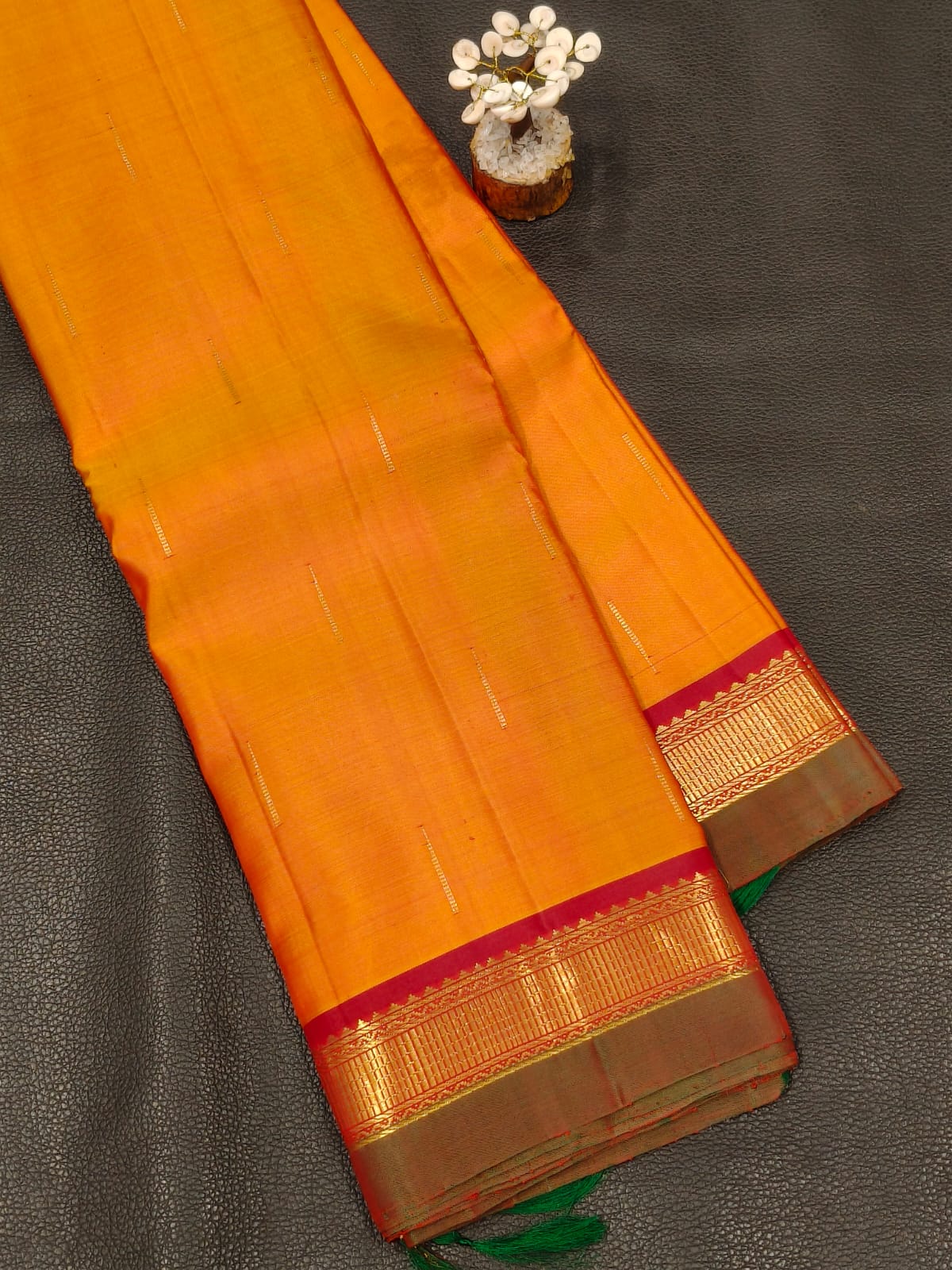 Kanchipuram Pure Handloom Silk Saree USA