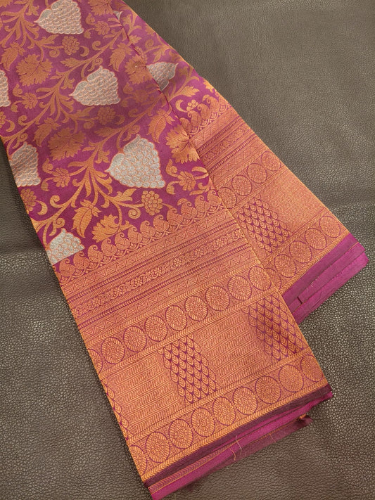 Kanchipuram Pure Handloom Silk Saree USA