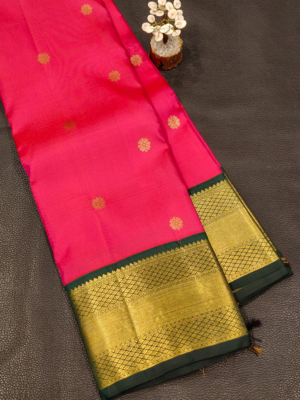Kanchipuram Pure Handloom Silk Saree USA