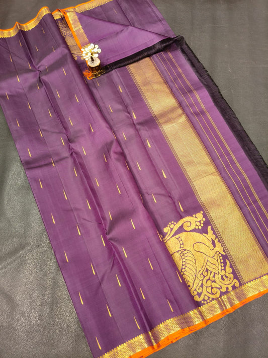 Kanchipuram Pure Handloom Silk Saree USA