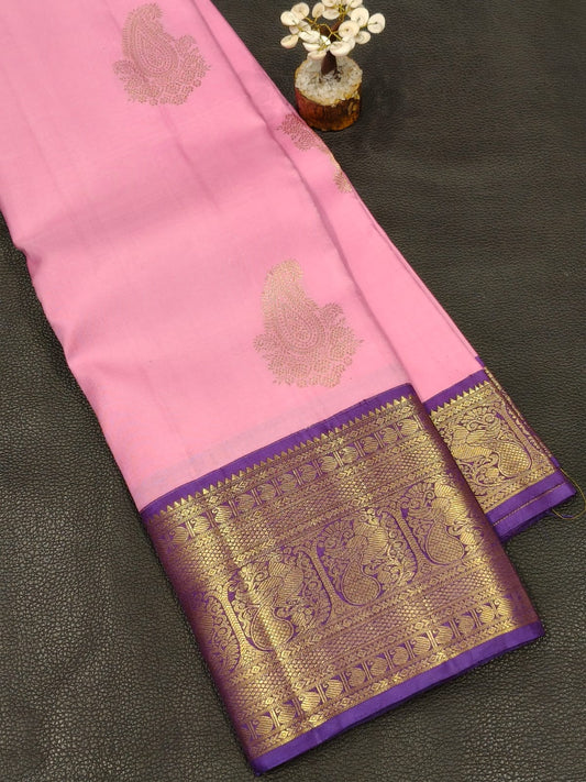 Kanchipuram Pure Handloom Silk Saree USA