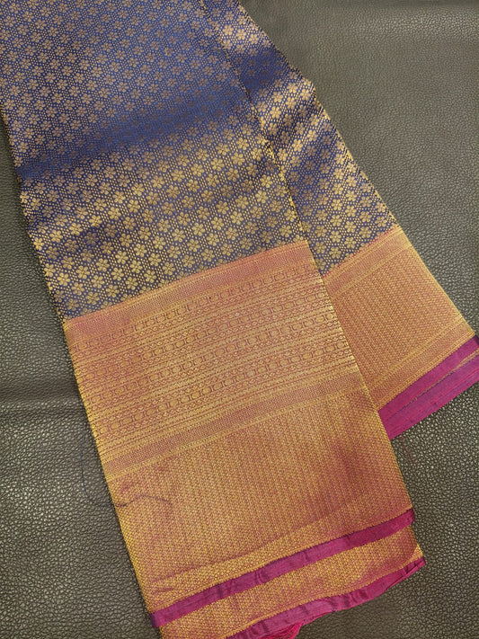 Kanchipuram Pure Handloom Silk Saree USA
