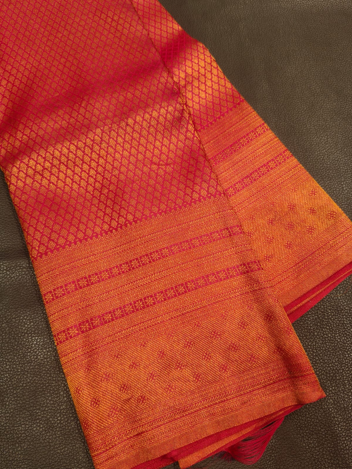 Kanchipuram Pure Handloom Silk Saree USA