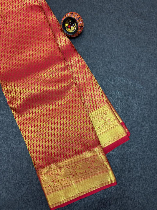 Golden Wedding Saree in USA  