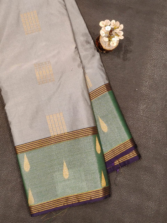 Yellow Semi Silk Saree USA
